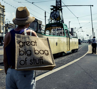 Big Bag Tram Man