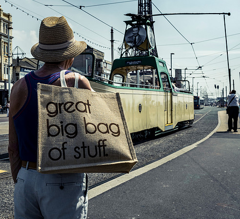 Big Bag Tram Man