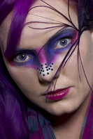 Portrait photography by Alf Myers - Beauty Make-up and stunning eyes.